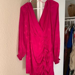 Hot Pink Zara Mini Dress